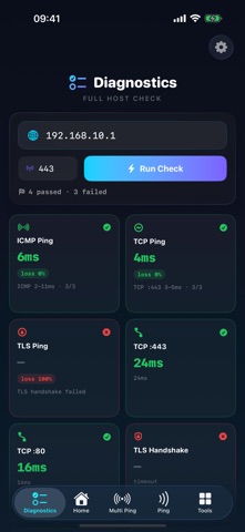 Ping Tools: Network Utility Screenshot 1 of 4