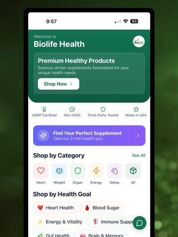 Bio Life Health And Wellness iPad screenshot
