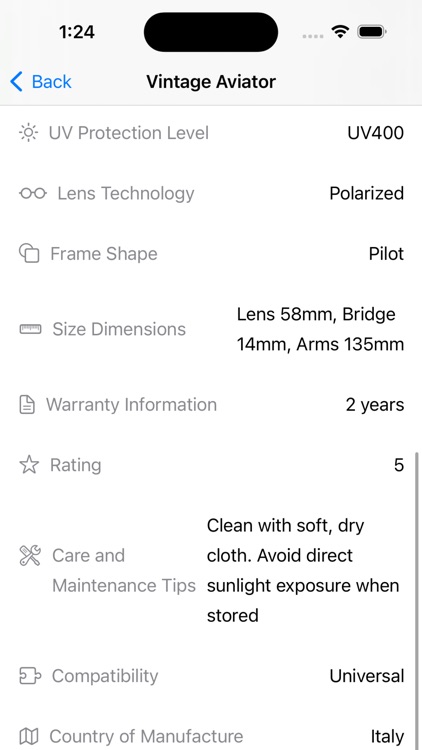 HopeSunglasses Store Catalog