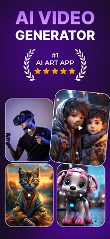 AI Video Generator: Pixverseㅤ iPhone screenshot