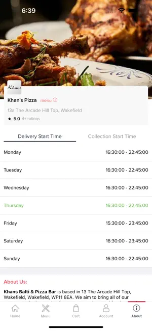 Khan's Pizza screenshot 3