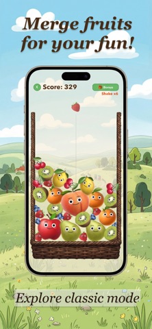 Tuti Fruty: Merge fruits mania iPhone screenshot