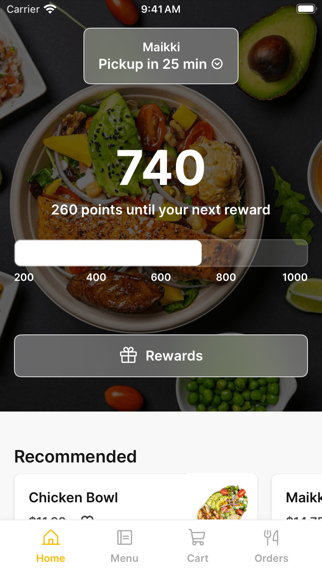 Maikki iPhone screenshot 1 - Food & Drink app