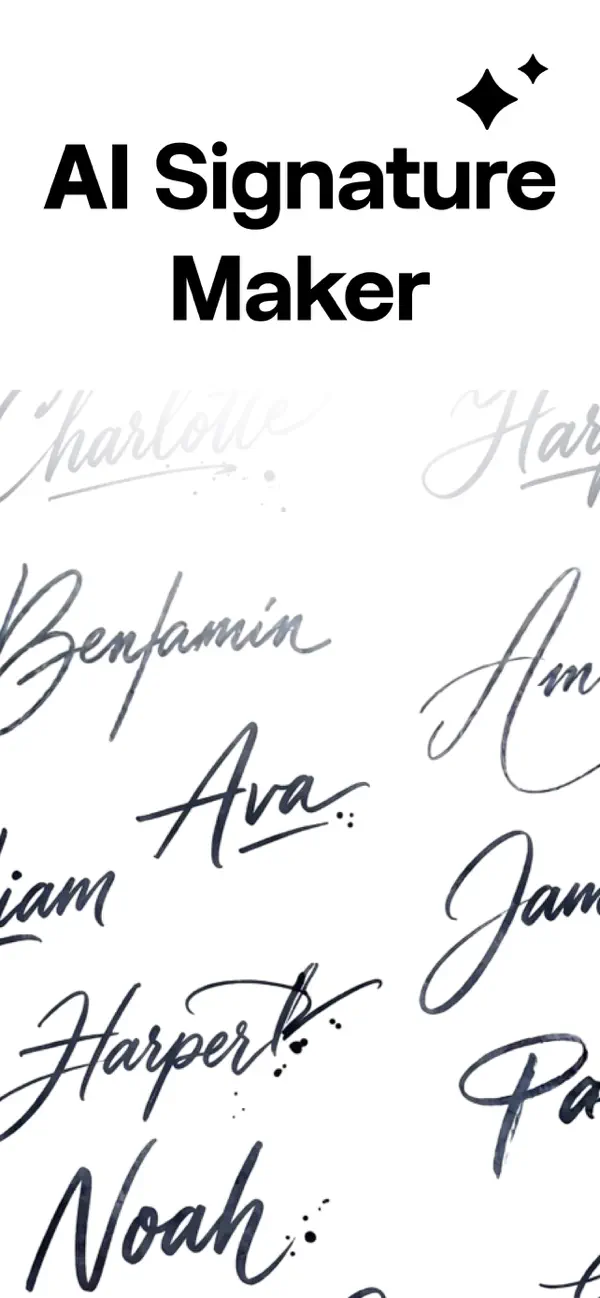 Screenshot #1 pour IA Créateur Signature - eSign
