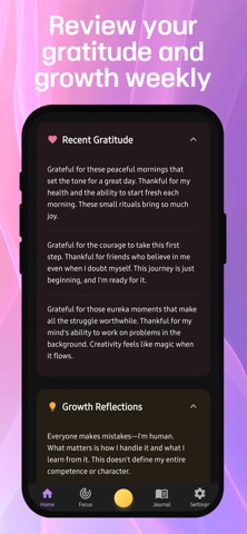Reflecta - AI Voice Journal Screenshot 7 of 9