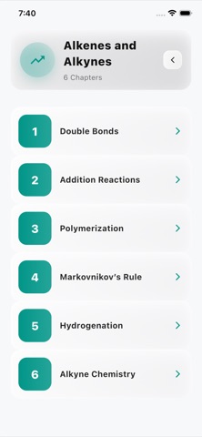 Organic Chemistry Practice Pro iPhone screenshot
