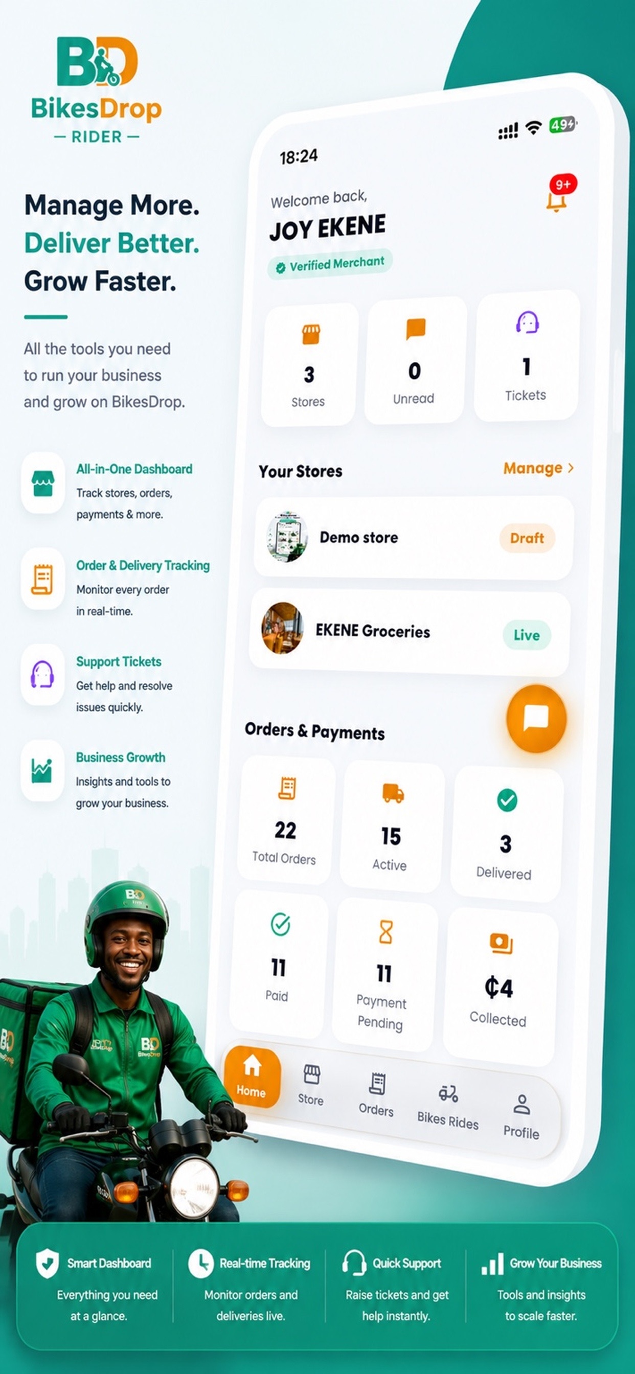 Screenshot 6 of BikesDrop Business