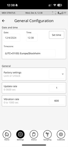 BTG STRATUS app screenshot