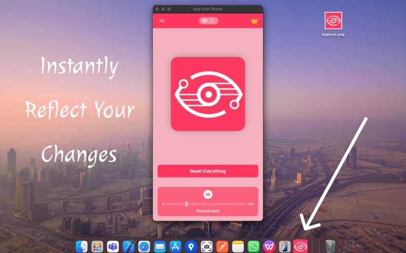 App screenshot