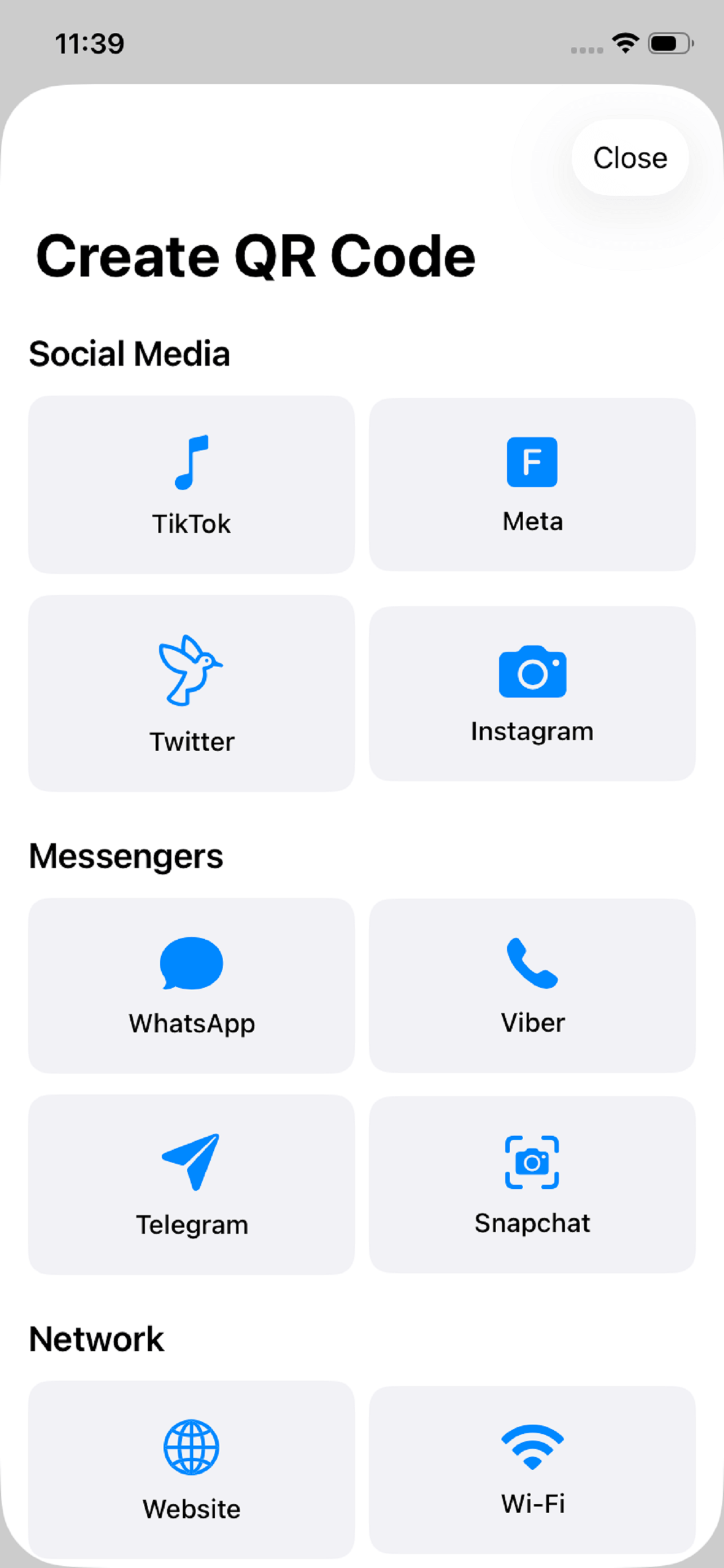 QR Generator & Barcode screenshot 2