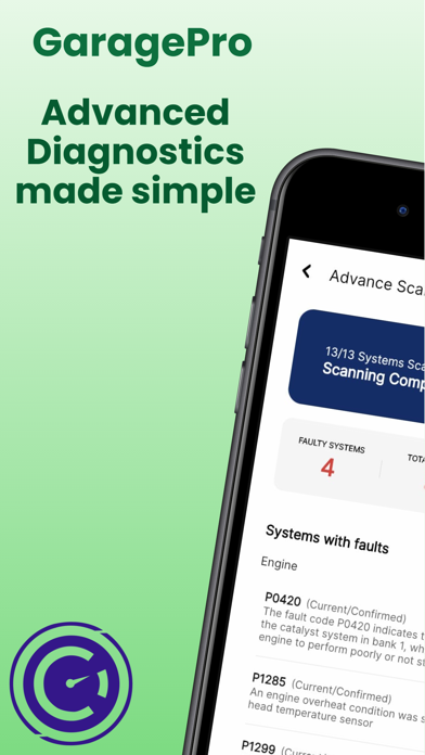 Screenshot #1 pour OBD Scanner ELM327: GaragePro