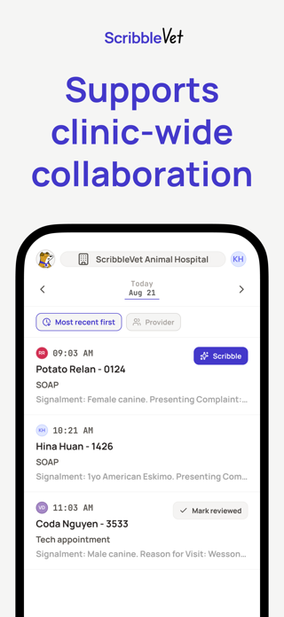 ScribbleVet – the AI Scribe Screenshot 6 of 6