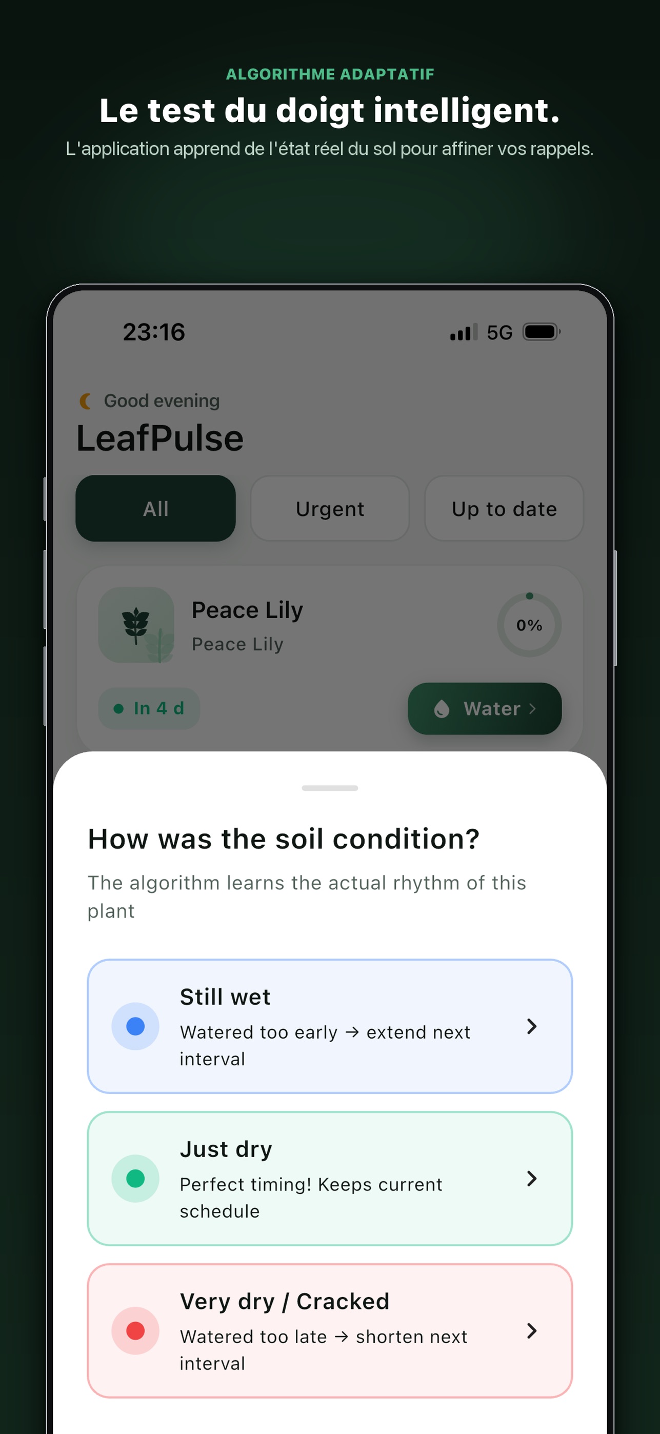 Screenshot 4 of LeafPulse: Arrosage Plantes