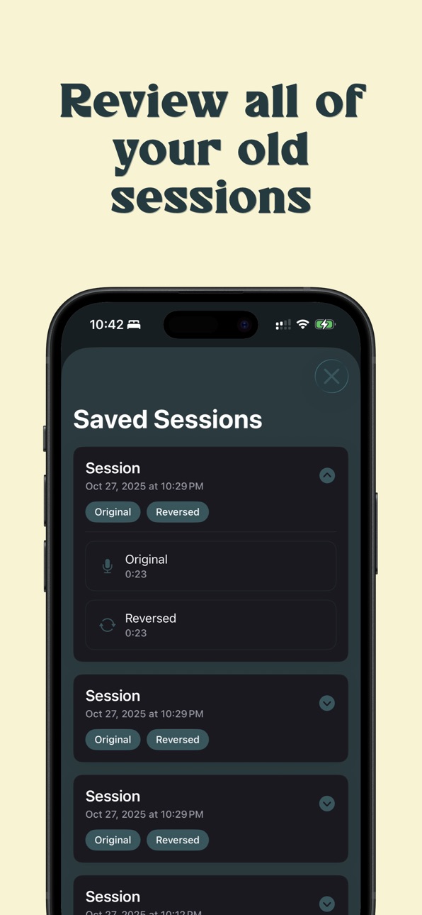 iPhone screenshot