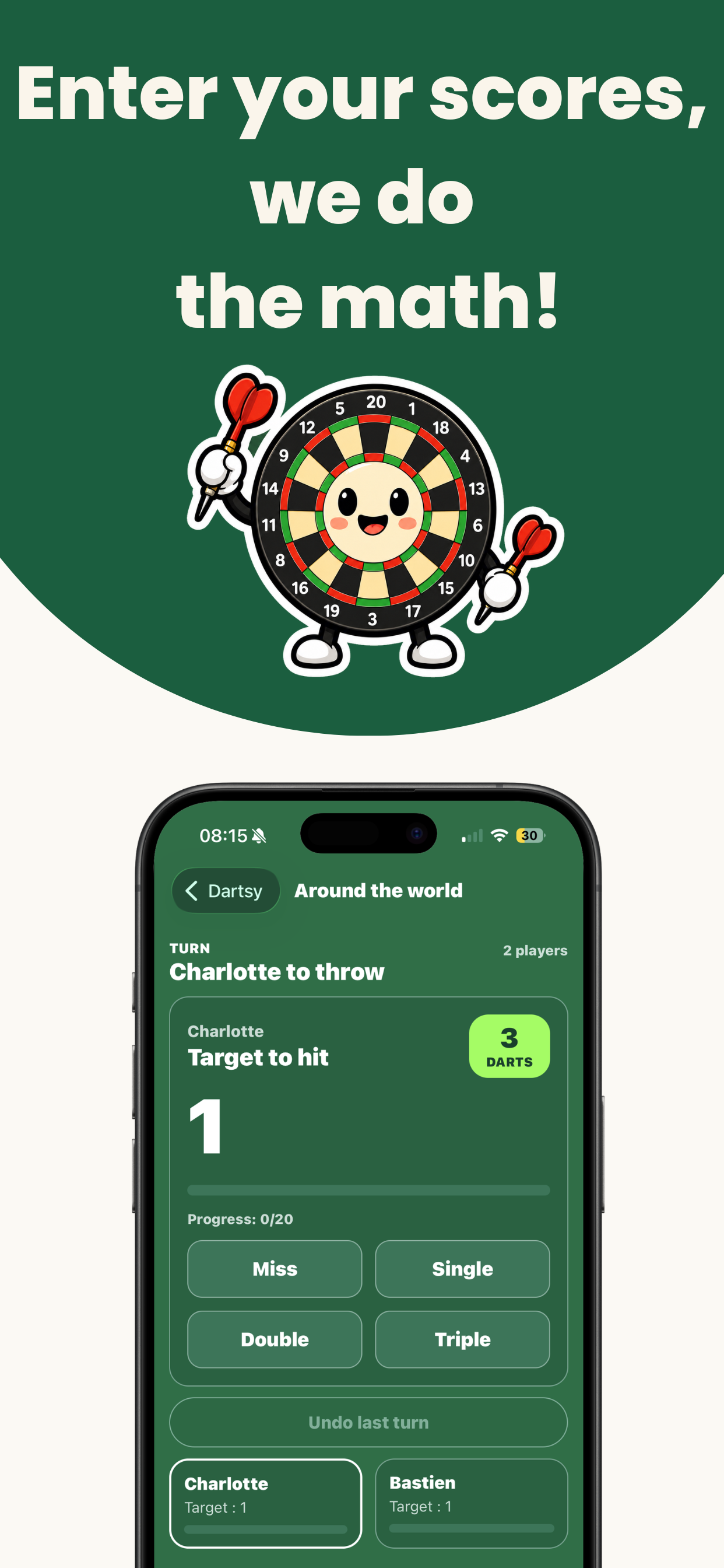 Dartsy: Darts Scoreboard screenshot 3