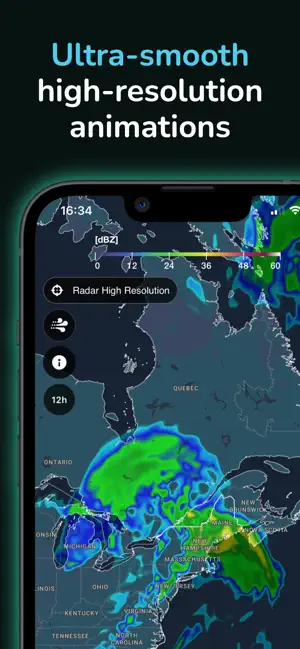 ClimaTok – Mapas del Tiempo iPhone screenshot 1