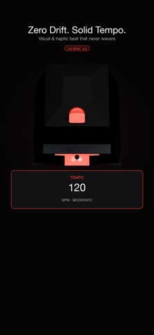 Metronome · Baro iPhone screenshot