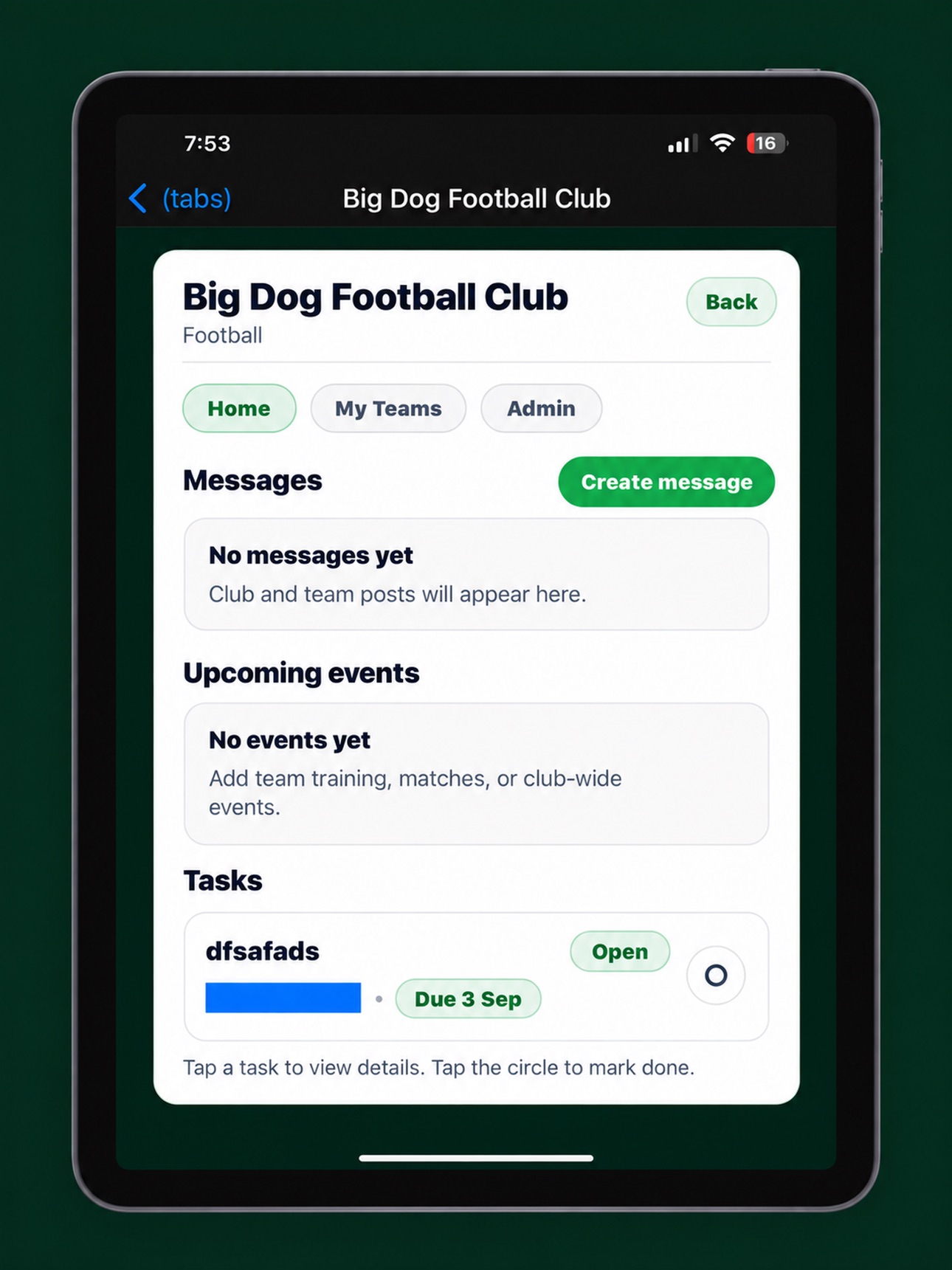 Screenshot 2 of leadUp Sports