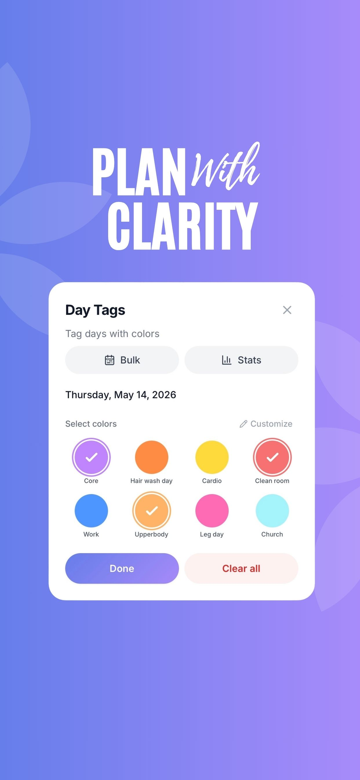 Bloomly – Smart Planner