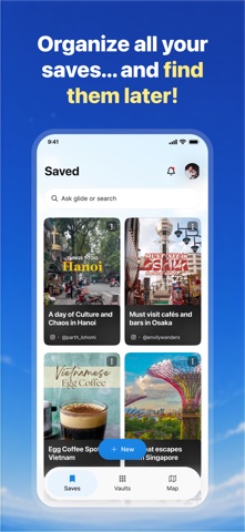 glide: organize, plan & map Screenshot 4 of 7