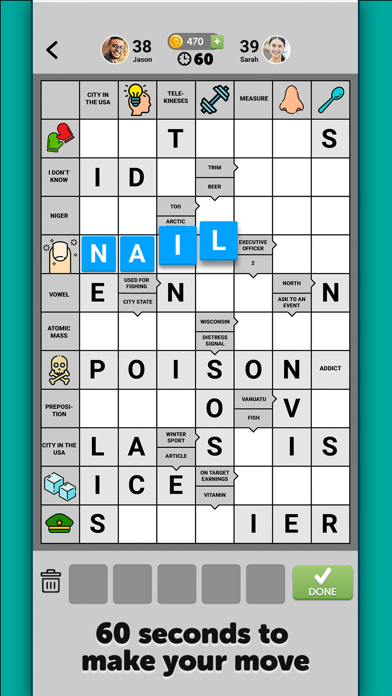 Wordgrams - Crossword & Puzzle Screenshot