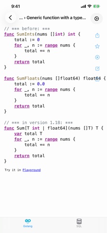 Golang Recipes Screenshot 4 of 10