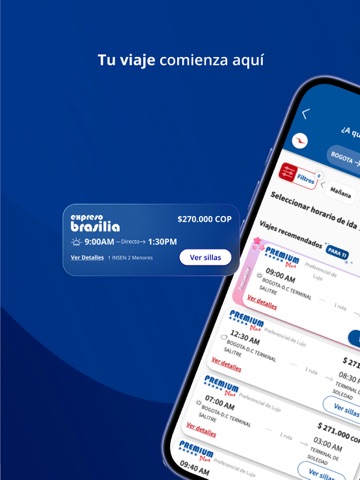 Expreso Brasilia iPad screenshot