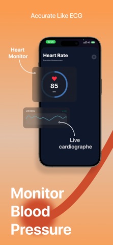 VitalSync: Heart Beat Monitor iPhone screenshot