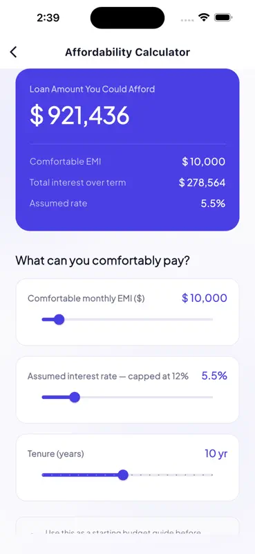 Cash Loan: Instant Credit Calc screenshot 3 of 10