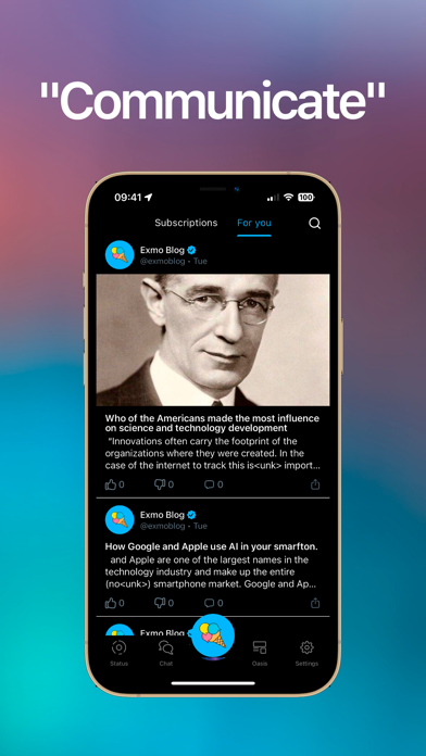 Exmo Messenger Screenshot