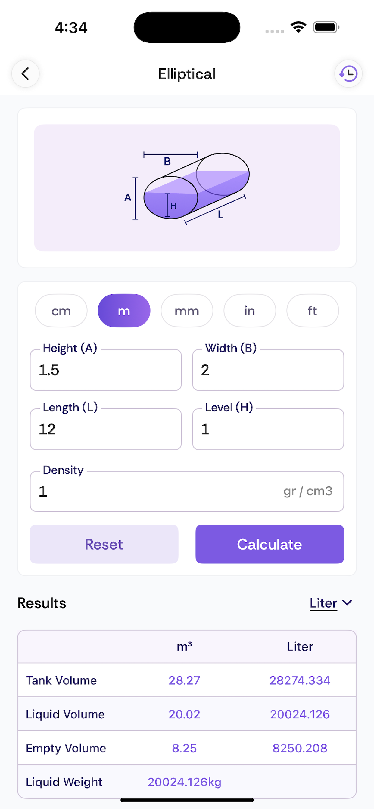 Tank Volume Calculator + screenshot 6