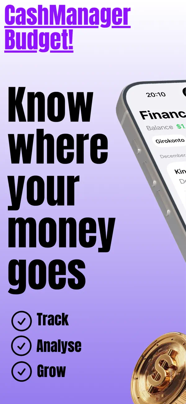 Screenshot #1 pour CashManager Budget