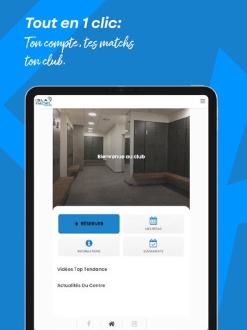 ISLA PADEL iPad screenshot