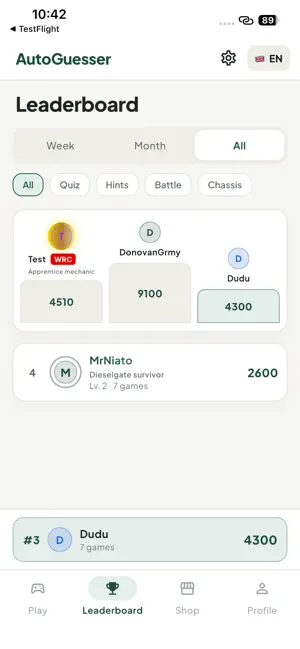 AUTOGUESSER screenshot 4
