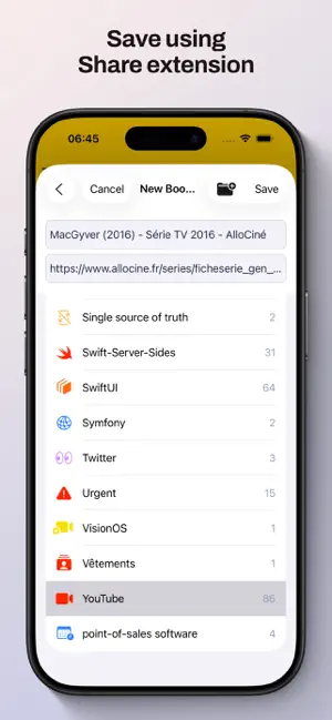 Markpages screenshot 3