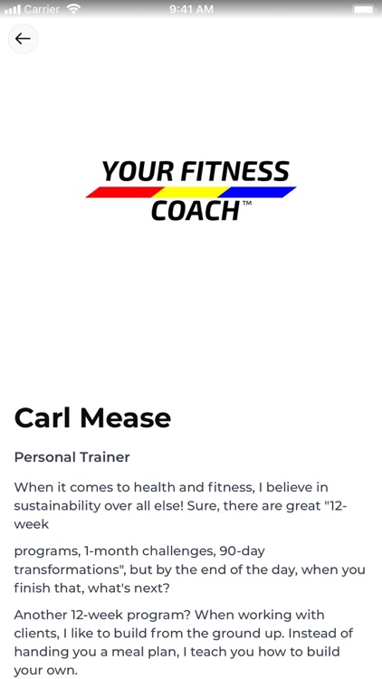 Your Fitness Coach Carl screenshot-6