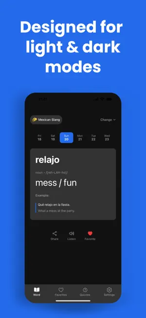Learn Spanish Word Daily: Lael screenshot 3