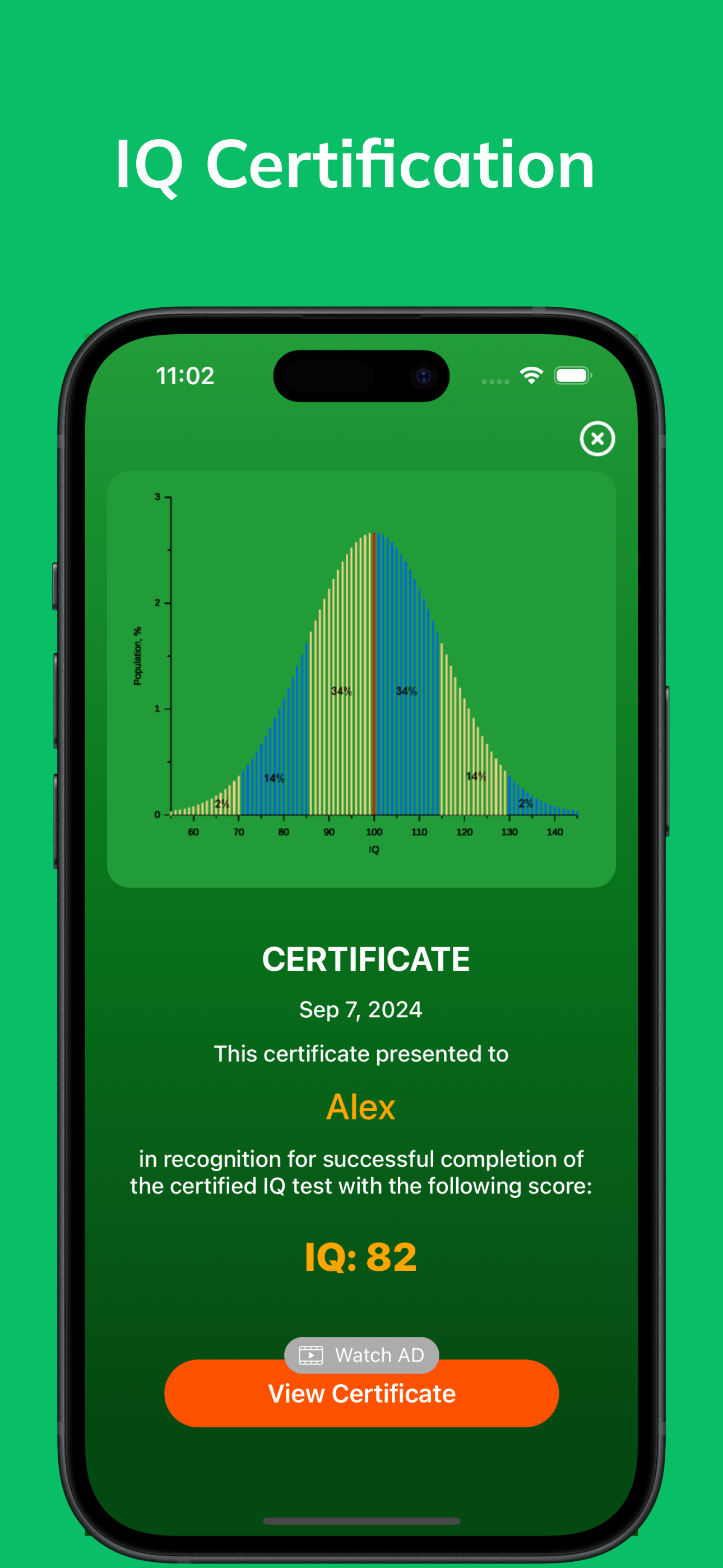 IQ Test Pro (Genius) screenshot 5