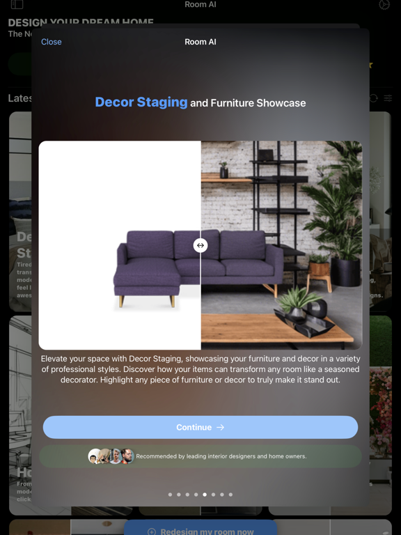 Space Remodel iPad screenshot 5 - Graphics & Design app