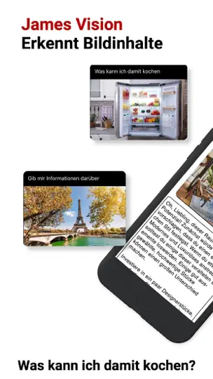 Screenshot von JAMES: KI Chat, Bilder, Videos auf dem iPhone 4