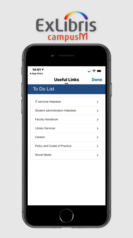 #4. campusM (iOS) 作者: Ex Libris LTD