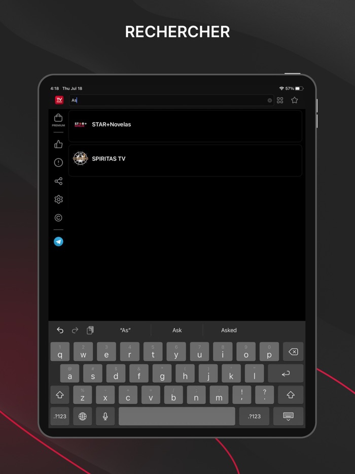 Chaînes tv·watched tv channels