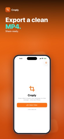 Croply: Crop Video Screenshot 3 of 4