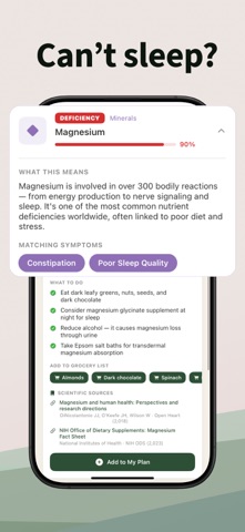 Nutrient Deficiencies Checker screenshot