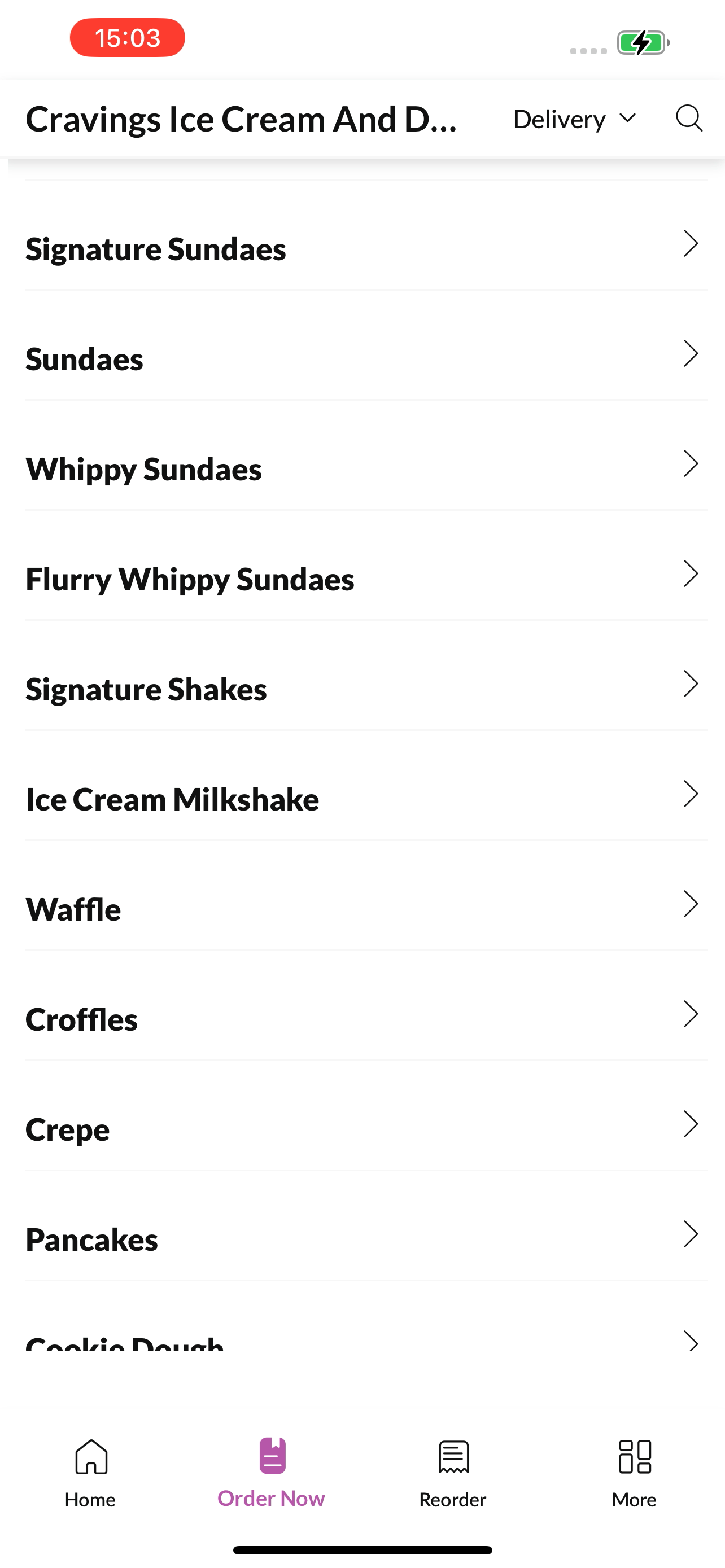Cravings Ice Cream & Desserts screenshot 3