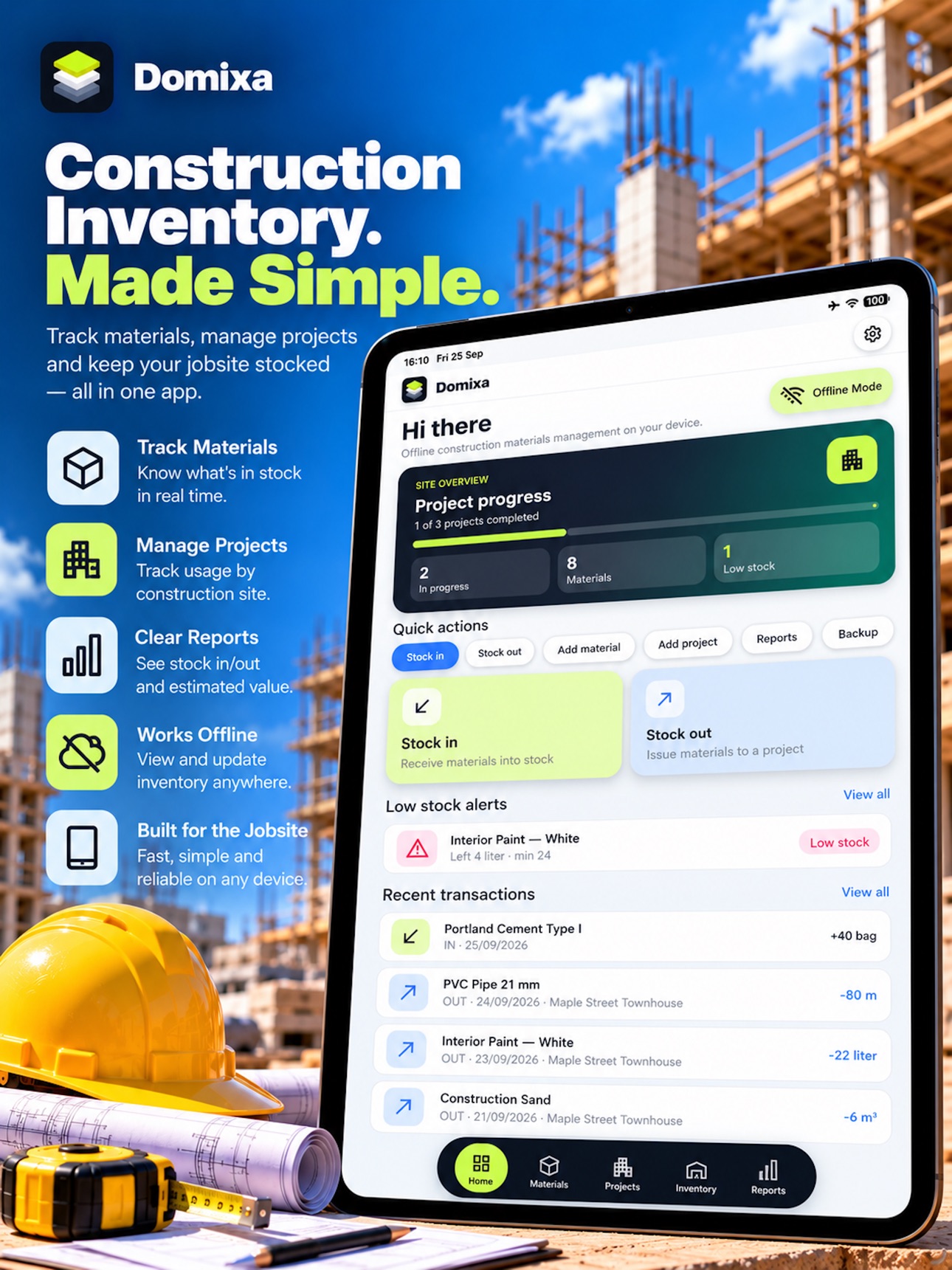 Screenshot 8 of Domixa: Material Inventory