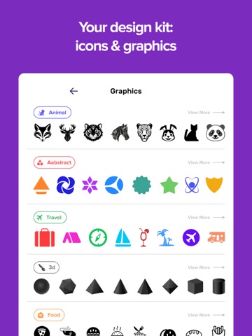 Logo Maker - Create Logo iPad screenshot