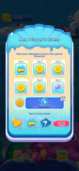 Ocean Merge Fish Paradise screenshot 2