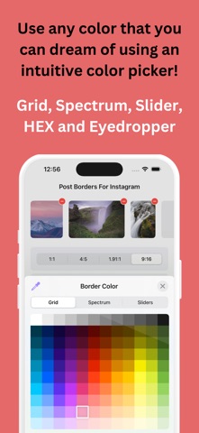 Post Borders For Instagram screenshot