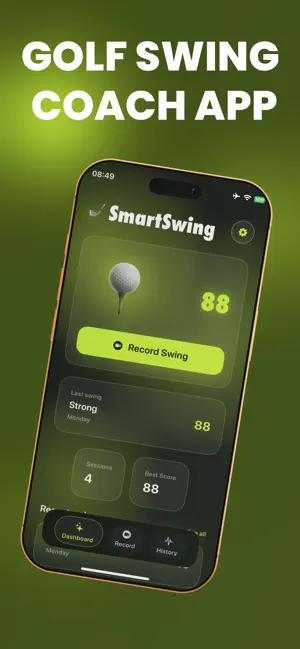 Smart Swing - Golf Coach screenshot 1
